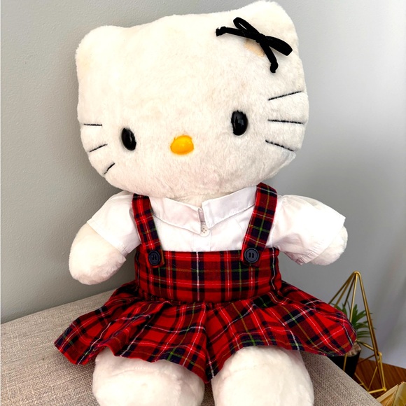 Build a Bear Plush Hello Kitty Schoolgirl - Picture 1 of 7